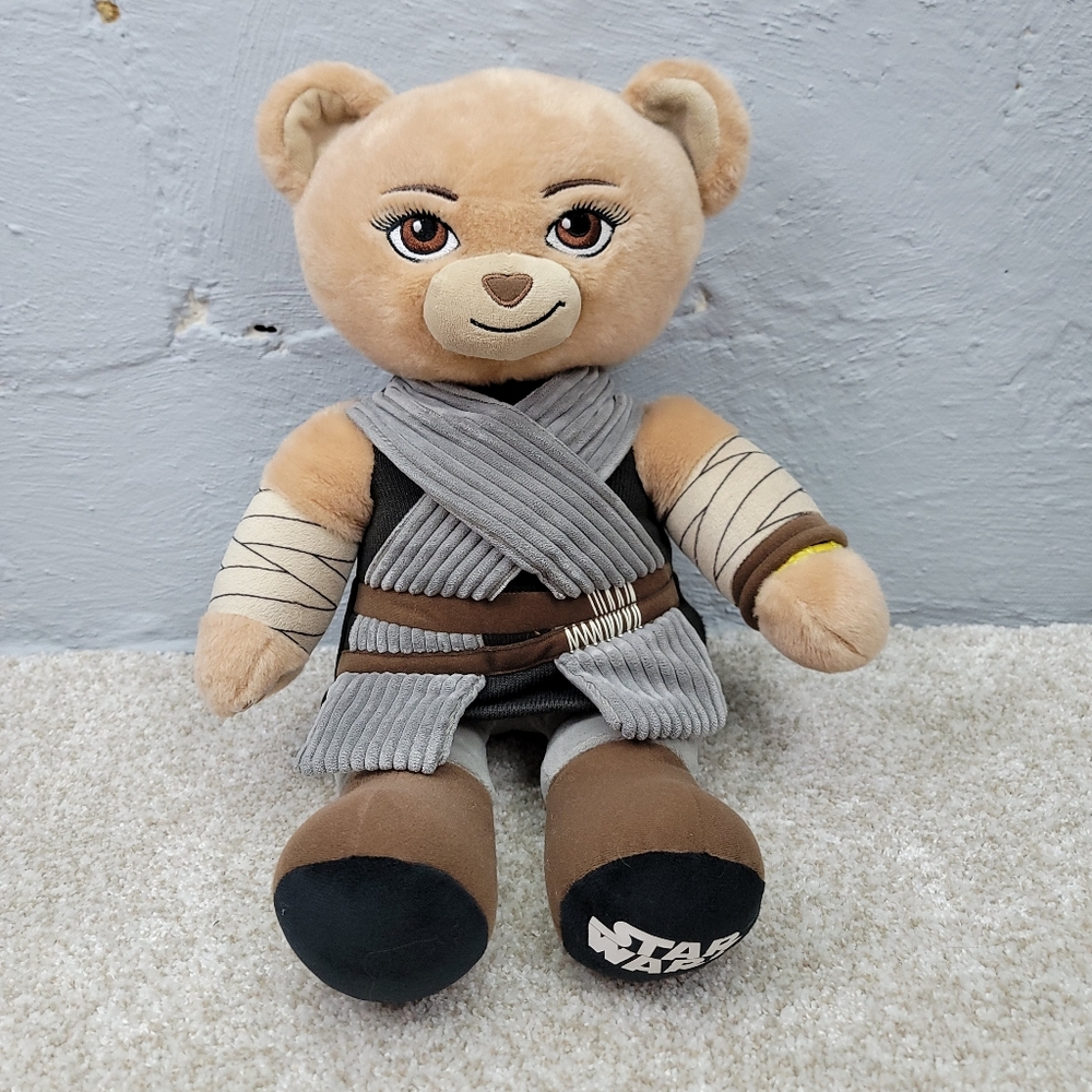 Build A Bear Star Wars Teddy Bear Rey Plush Stuffed Animal Toy